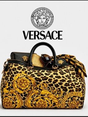 Versace Baroque Boston Bag